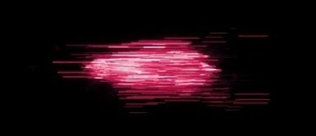 红色粒子光效视频素材