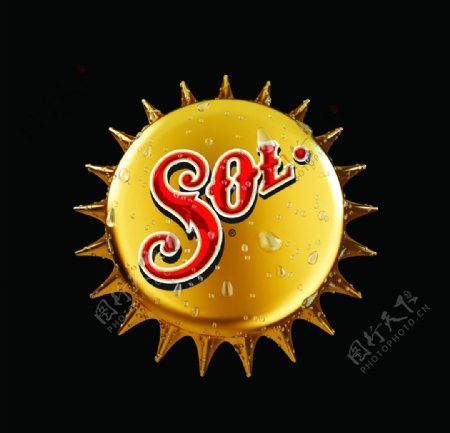 SOL太阳啤标志图片