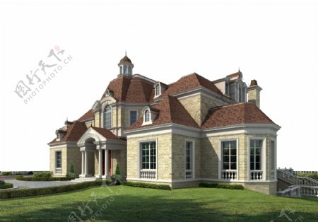 别墅建筑设计图片