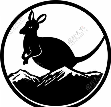 袋鼠王logo图片