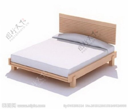 床优秀床模型图片