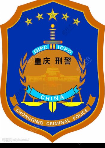 刑警大队标徽图片
