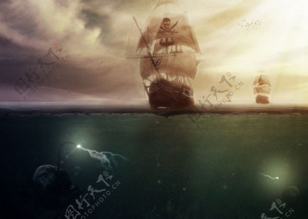 索马里海盗图片