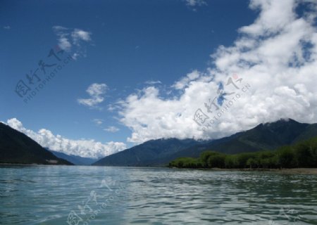 西藏山水图片