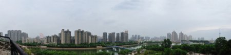 南京河西全景图片