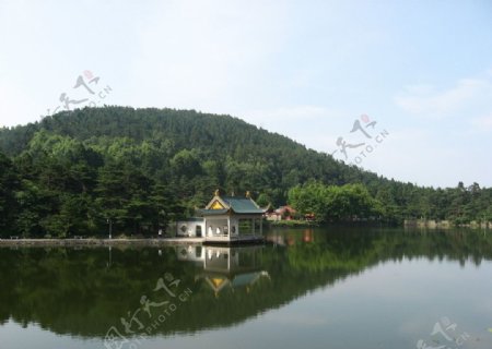 庐山如琴湖图片
