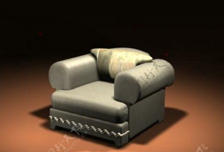 家居装饰沙发3DMAX素材图片