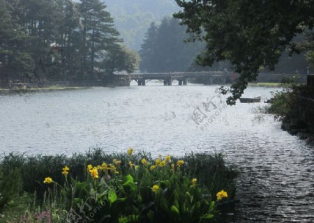庐山如琴湖图片