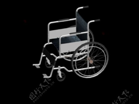 轮椅模型图片