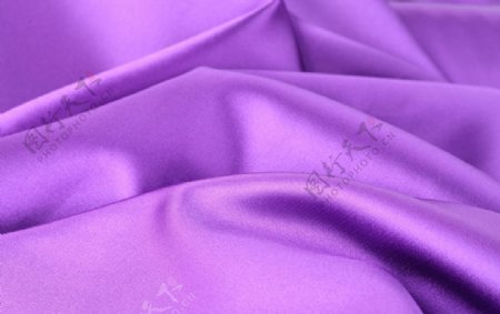 紫色绸缎图片