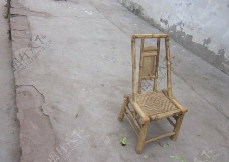 老竹椅图片