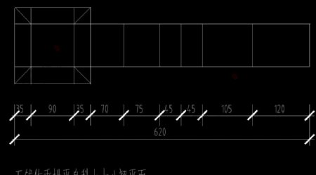 五铺作垂拱平身科上十八翘平面图片