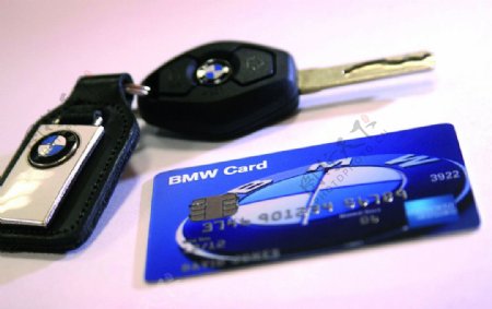 宝马BMW车钥匙IC卡图片