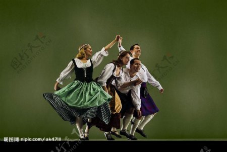 苏格兰舞蹈图片