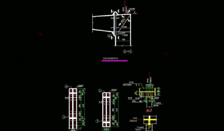 边梁柱节点图片