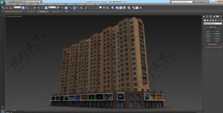 盛世大厦3D模型文件源文件图片
