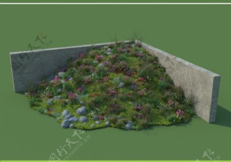 花园模型图片