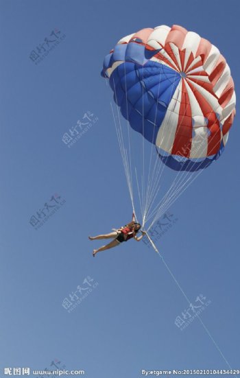 降落伞图片