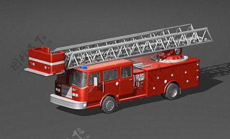 FiretruckUS车模消防车模型图片