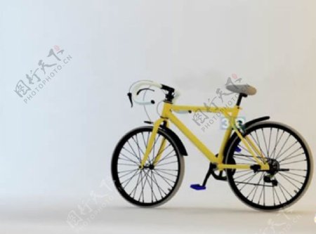 自行车模型max素材图片