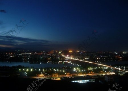 江西贵溪夜景图片