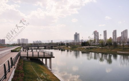 长风文化区汾河汾河公园图片