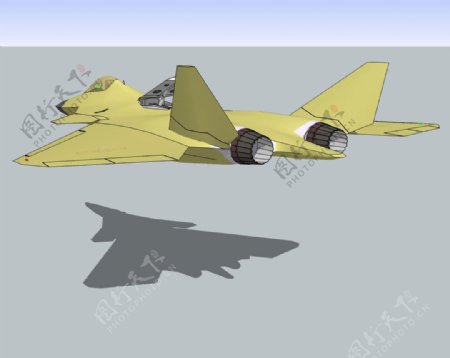 战机3D模型图片