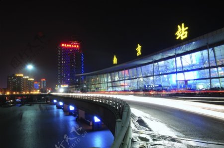 南京车站图片