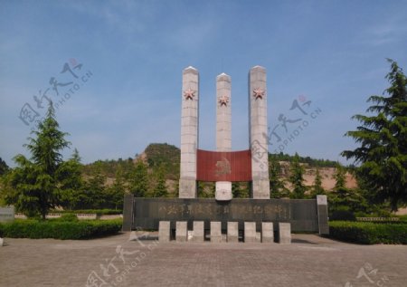 八路军东出师抗日纪念碑图片