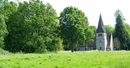 英国乡村教堂图片