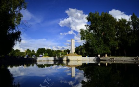 布达拉宫公园图片