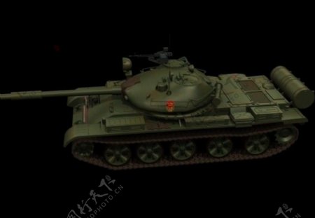 T62A坦克三维模型图片