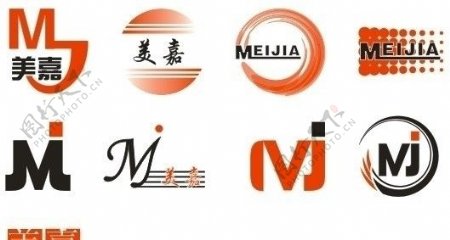 美加贸易贸易logo商贸logoMJ图片