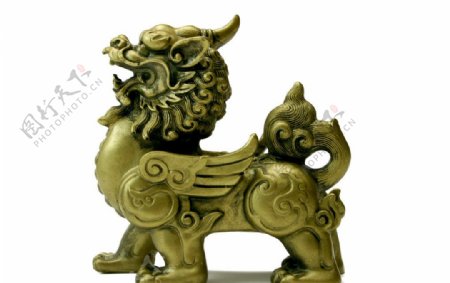 中国青铜狮子图片