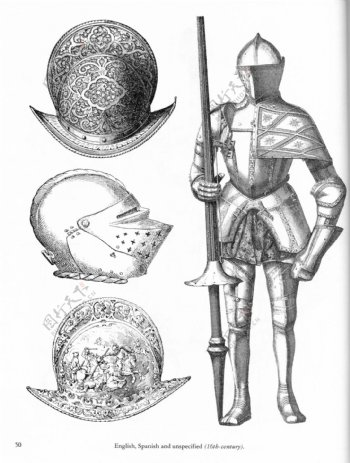 欧洲古代兵器和盔甲12图片