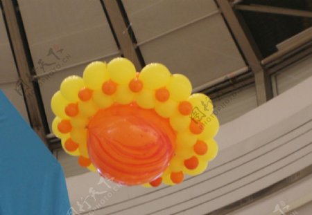 飞碟造型气球图片