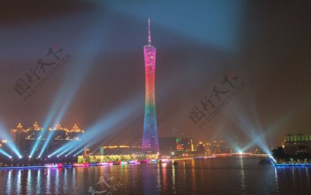 广州珠江夜景图片