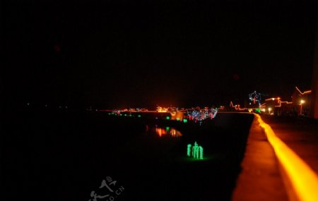京杭大运河夜景图片