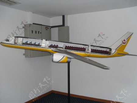 文莱皇家航空飞机模型图片