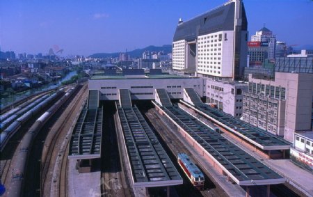 杭州市城站火车站图片