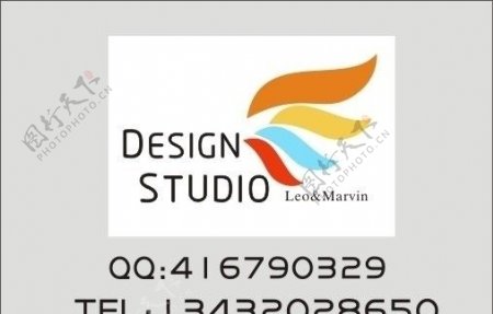 工作室标志图形LOGO动感标志标志图片
