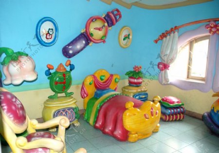 儿童乐园卧室图片