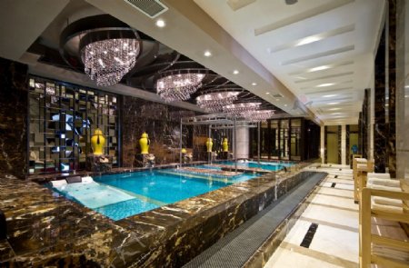 酒店泳池图片