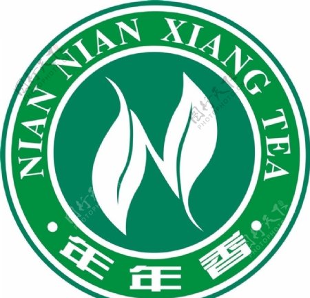 年年香茶业logo图片
