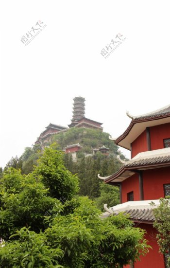 丹霞山护国寺图片