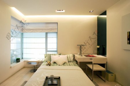 广州金海湾样板房卧室图片