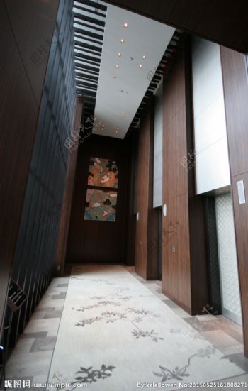日本酒店电梯厅图片