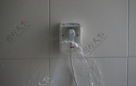 浴室防水插座图片