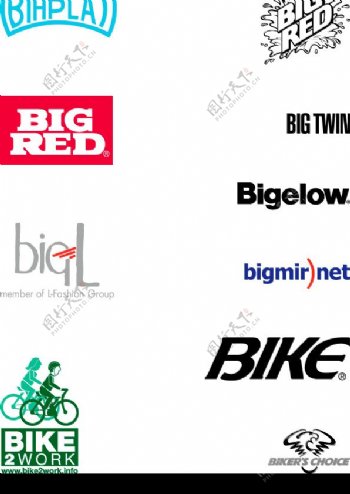 bigbike开头logo标志图片