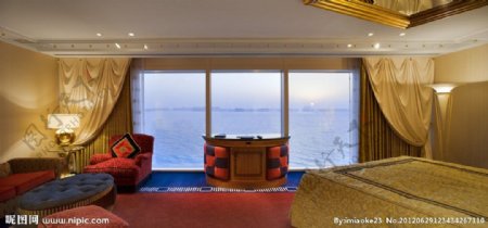 迪拜帆船酒店豪华房间图片